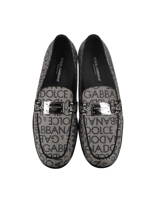 Mocassini Ariosto in pelle DOLCE&GABBANA | A50516 AJ699 89875MARRONE-NERO